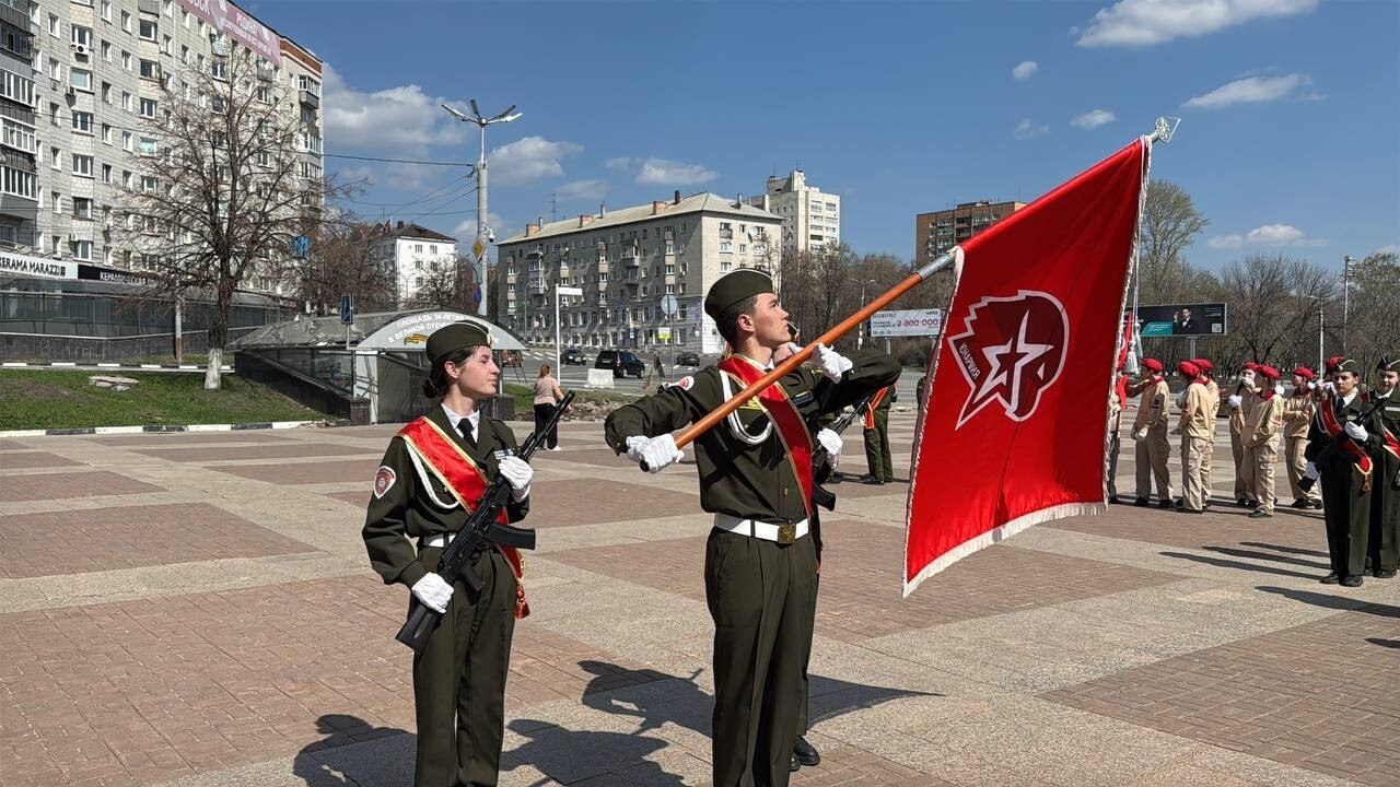 На посту №1.