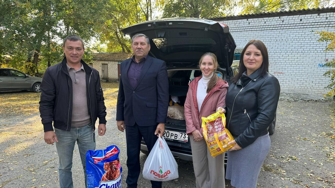 Посетили приют «Флора и Лавра».