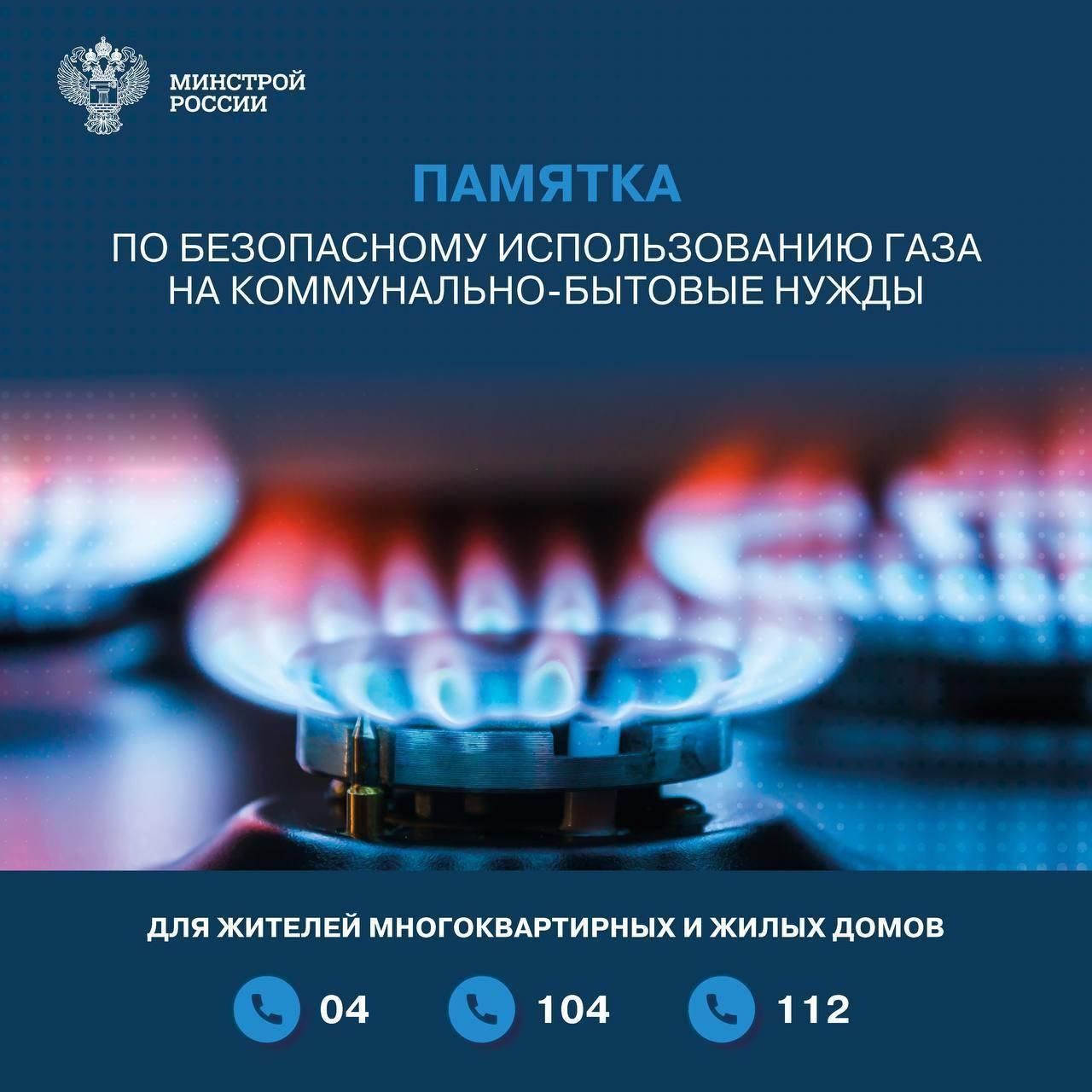 Правила безопасного использования газового оборудования.