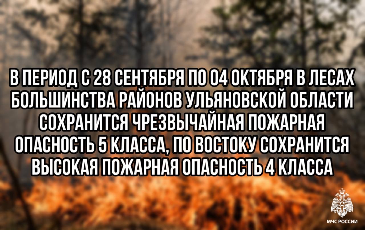 Ожидается «оранжевый» уровень опасности.