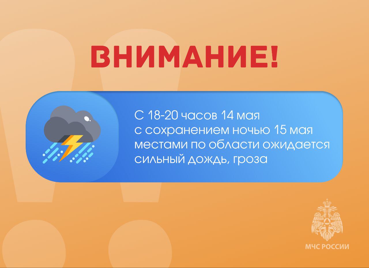 Предупреждение о неблагоприятных условиях погоды.