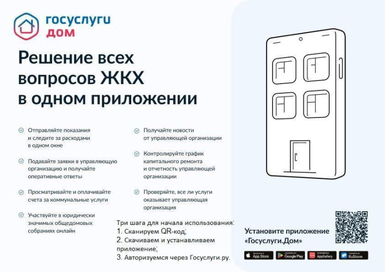 Мобильное приложение Госуслуги.Дом. Мобильное приложение Госуслуги.Дом.