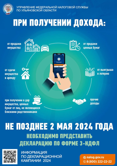 О необходимости сдачи декларации. О необходимости сдачи декларации.