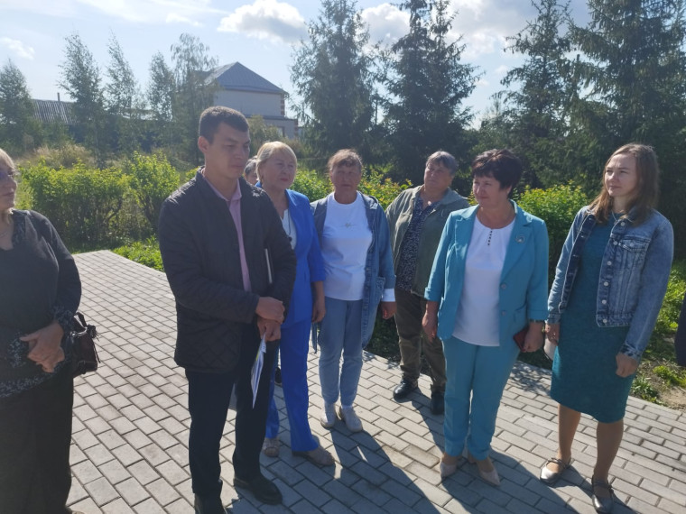 ✅Состоялась выездная комиссия Общественной палаты Ульяновской области по вопросам местного самоуправления и развития сельских территорий..